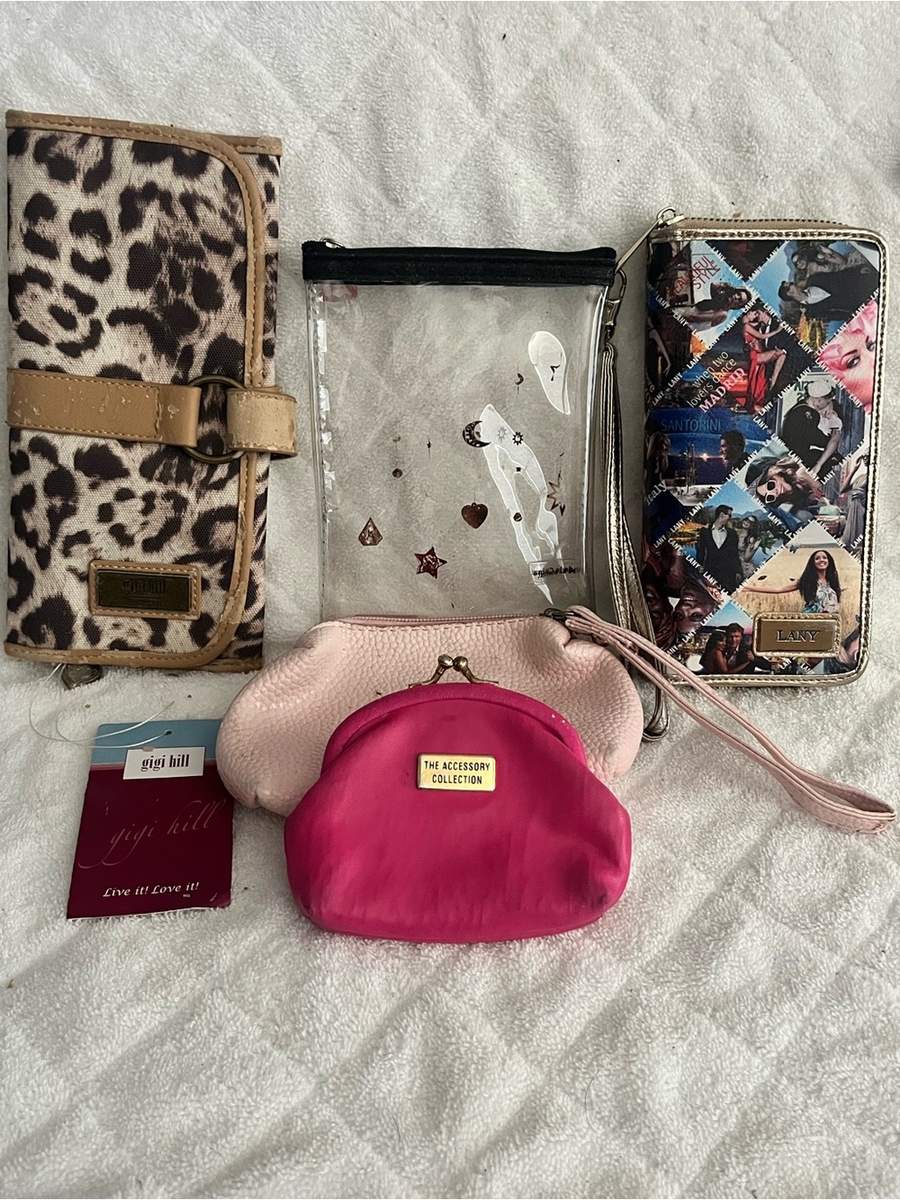 Hot Pink Coin Purse - The Accessory Collection 5 bundle H57